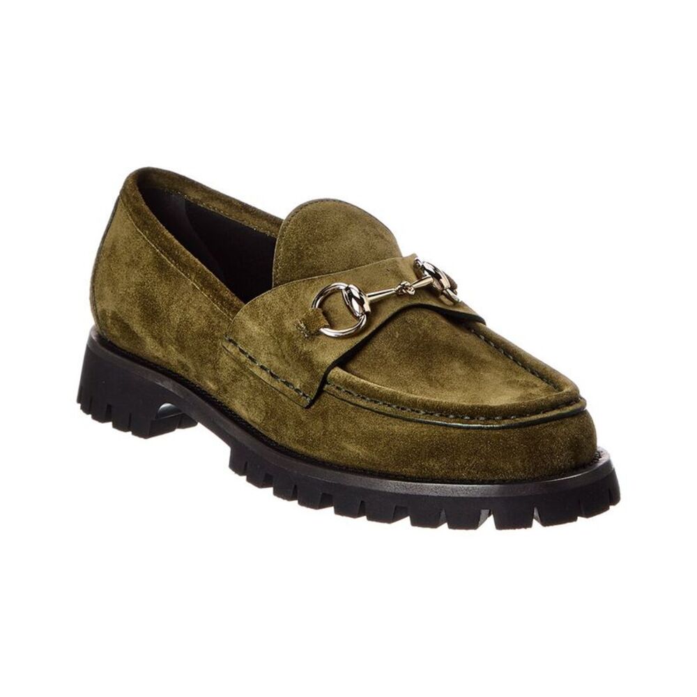 Gucci Horsebit Suede Loafer